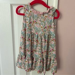 Magnetic Me Bunnies & flower dress Size 2